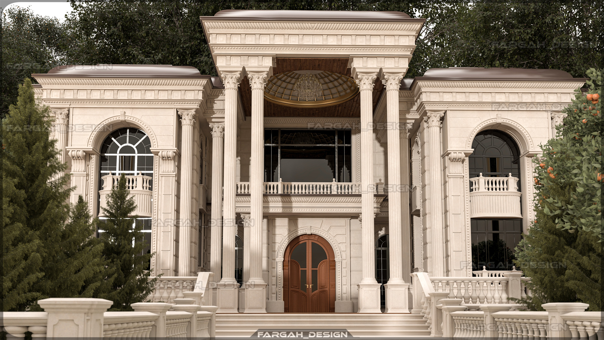 عمارت لوکس دوبلکس عرض 23 متر B16