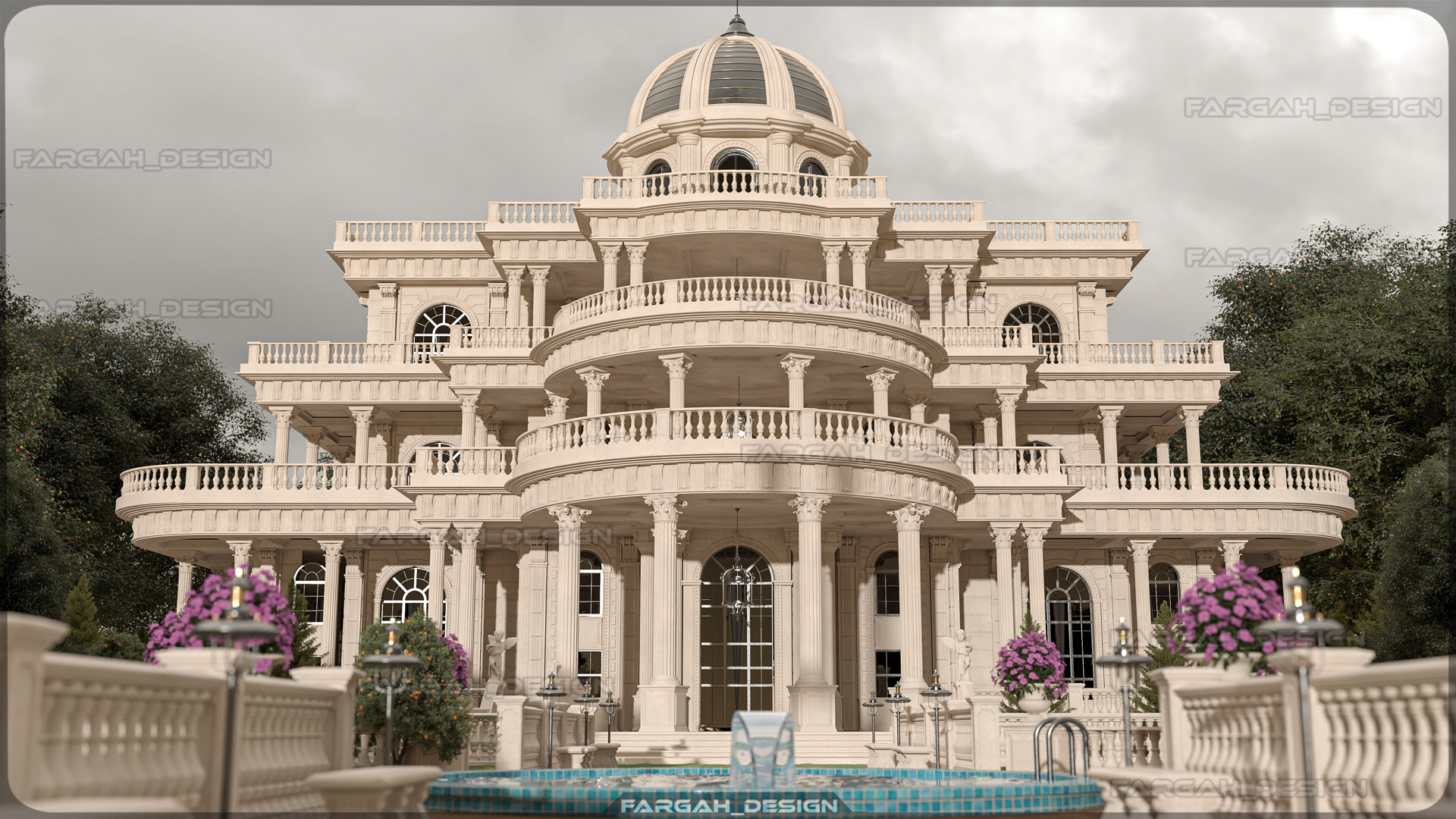 عمارت لوکس تریپلکس عرض 42.5 متر C17