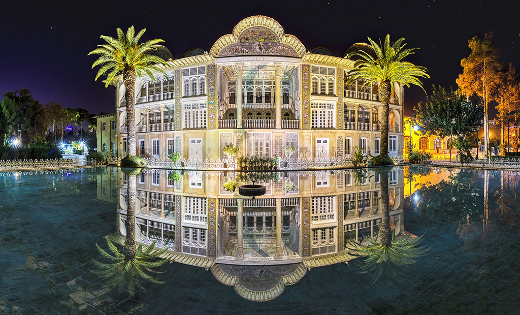 باغ ارم شیراز(نمای ساختمان)